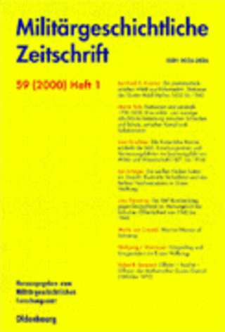 Militärgeschichtliche Zeitschrift Fachzeitschrift | Militär - Marine ...