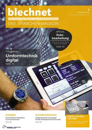 blechnet - Das Branchenmagazin für Profis der Blech- und Rohrbearbeitung