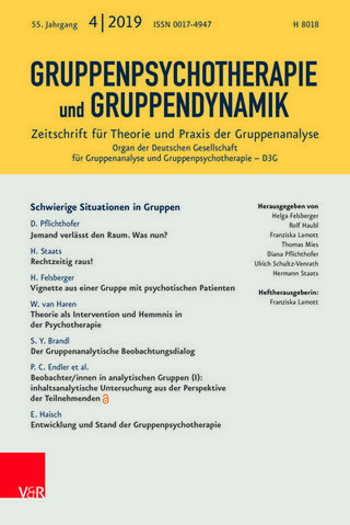 Gruppenpsychotherapie und Gruppendynamik