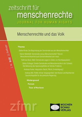 Zeitschrift für Menschenrechte (zfmr)