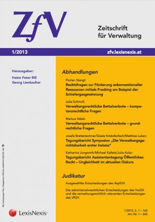 ZfV - Zeitschrift für Verwaltung