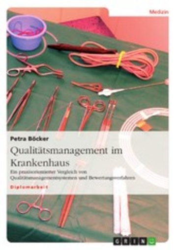 Ebook Qualitätsmanagement Im Krankenhaus - 