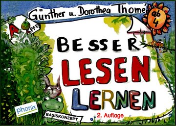 Besser lesen lernen, Basiskonzept Lesen - phonix, erste Schrifterfahrung, 2., überarb. Aufl. 2025, lieferbar