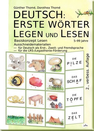 Deutsch: erste Wörter legen und lesen