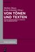 E-Book Von Tönen und Texten