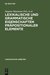 E-Book Lexikalische und grammatische Eigenschaften präpositionaler Elemente