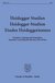 E-Book Heidegger Studies / Heidegger Studien / Etudes Heideggeriennes.