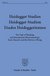 E-Book Heidegger Studies / Heidegger Studien / Etudes Heideggeriennes.