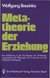 E-Book Metatheorie der Erziehung