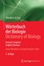 E-Book Wörterbuch der Biologie Dictionary of Biology