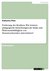 E-Book Förderung der Resilienz. Wie können pädagogische Einrichtungen die Stärke und Widerstandsfähigkeit von Heranwachsenden unterstützen?