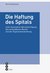 E-Book Die Haftung des Spitals