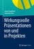 E-Book Wirkungsvolle Präsentationen von und in Projekten