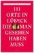 E-Book 111 Orte in Lübeck, die man gesehen haben muss