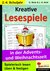 E-Book Kreative Lesespiele in der Advents- und Weihnachtszeit