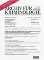 Archiv für Kriminologie